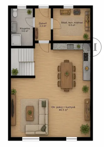 Prodej bytu 5+kk, Třeboň, 108 m2