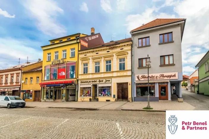 Prodej obchodního prostoru, Rakovník, Husovo náměstí, 622 m2