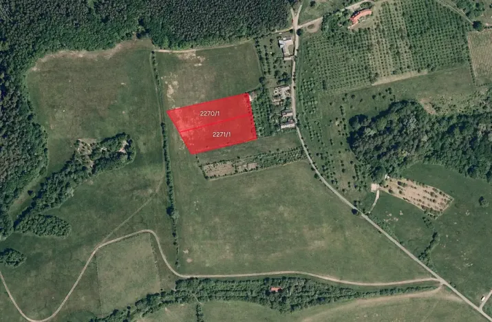 Prodej pole, Stříbrnice, 7400 m2