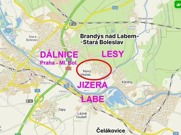 Prodej rodinného domu, Nový Vestec, U Tří Cest, 224 m2