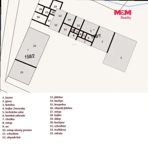 Prodej zemědělské usedlosti, Tuchořice, 700 m2