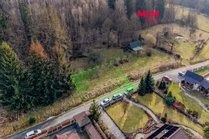 Prodej pozemku pro bydlení, Bystřička, 600 m2