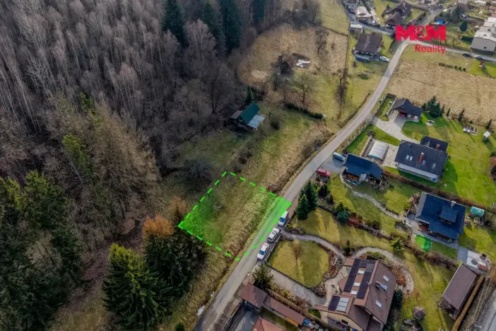 Prodej pozemku pro bydlení, Bystřička, 600 m2