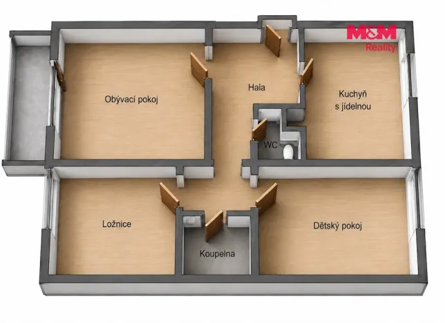 Prodej bytu 4+1, Frýdek-Místek - Frýdek, Habrová, 97 m2