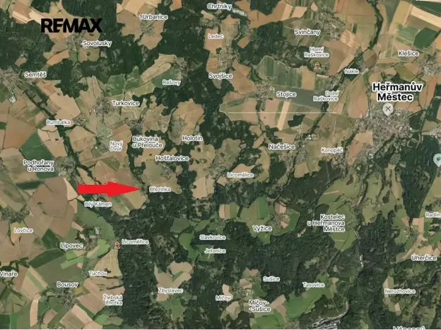 Prodej pozemku pro bydlení, Hošťalovice, 1265 m2