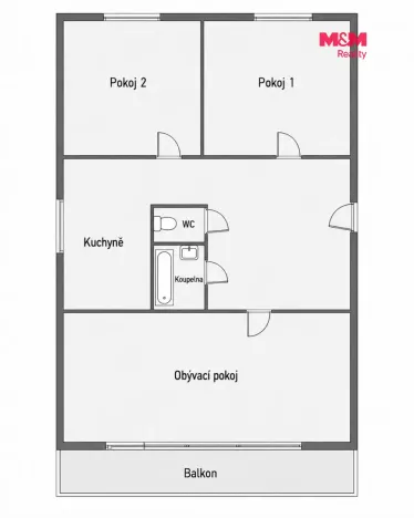 Prodej bytu 3+1, Jakartovice, 74 m2