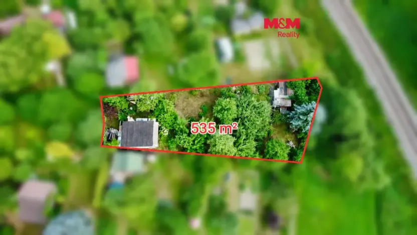 Prodej zahrady, Letohrad, 535 m2