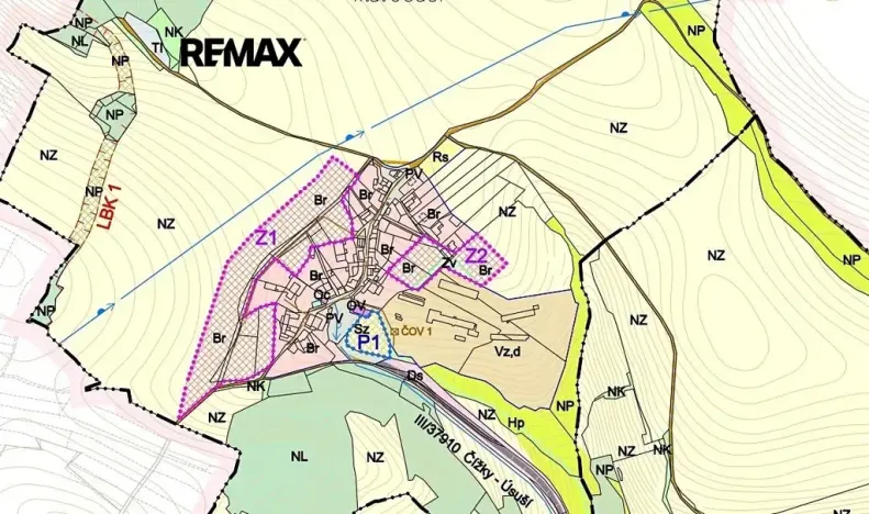Prodej pozemku pro bydlení, Úsuší, 3002 m2
