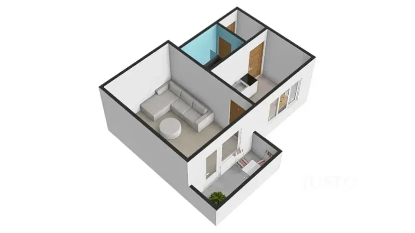 Prodej bytu 1+1, Bechyně, Písecká, 35 m2