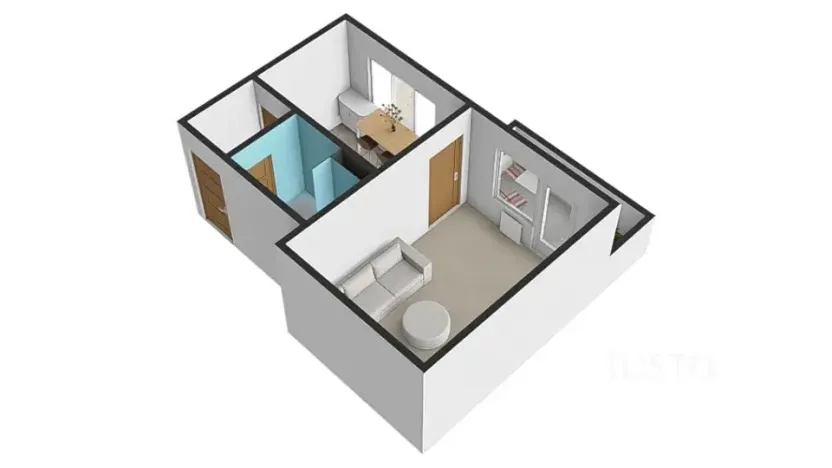 Prodej bytu 1+1, Bechyně, Písecká, 35 m2