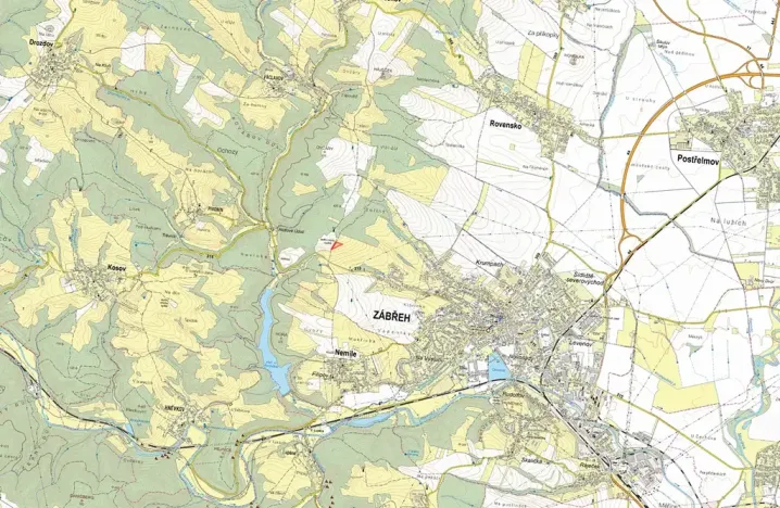Prodej pole, Zábřeh, 5433 m2