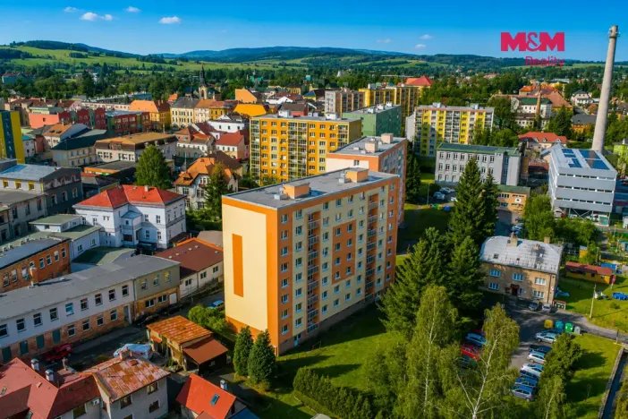 Prodej bytu 2+1, Rumburk - Rumburk 1, Střelecká, 68 m2