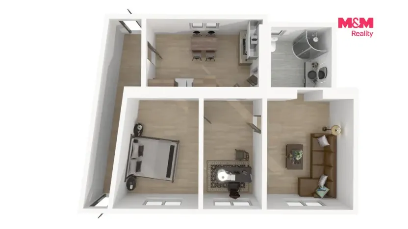 Prodej rodinného domu, Bitozeves, 65 m2