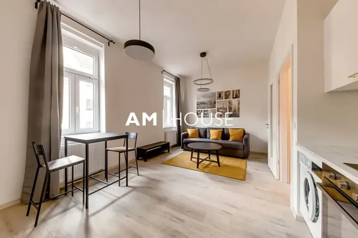 Pronájem bytu 1+kk, Praha - Karlín, Urxova, 30 m2