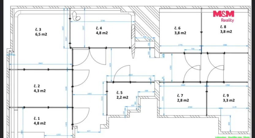 Prodej obchodního prostoru, Praha - Žižkov, Biskupcova, 54 m2
