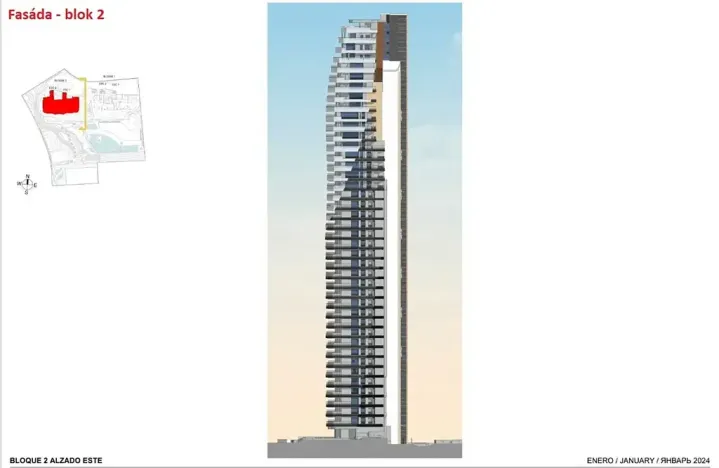 Prodej bytu 3+kk, Benidorm, Španělsko, 69 m2