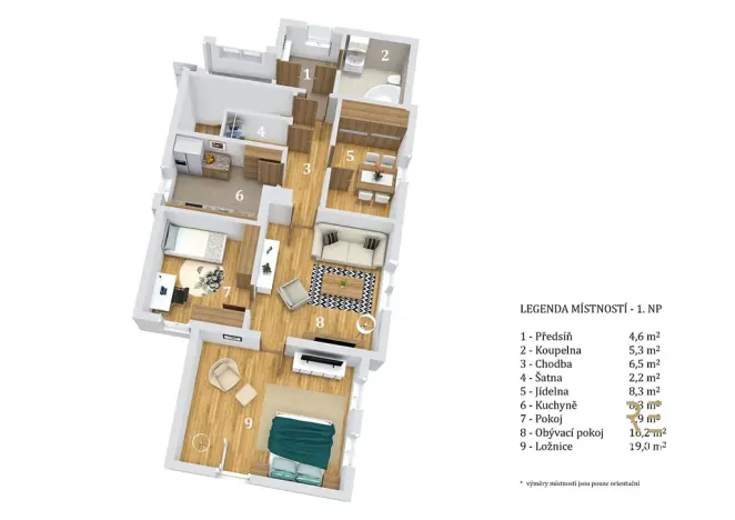 Prodej rodinného domu, Praha - Třeboradice, Šircova, 306 m2