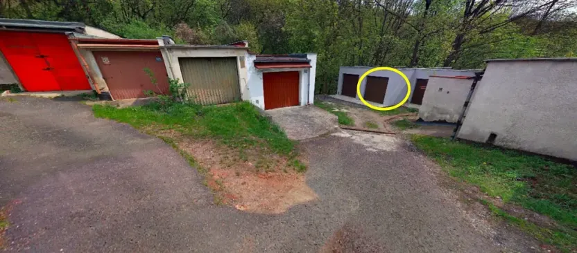 Prodej garáže, Ústí nad Labem, Hoření, 17 m2