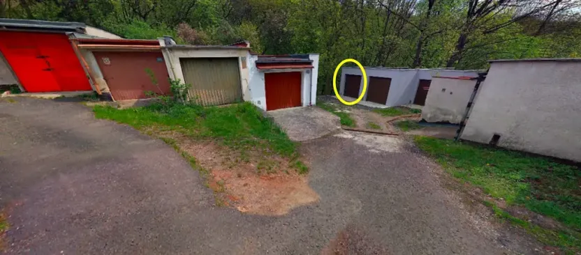 Prodej garáže, Ústí nad Labem, Hoření, 17 m2
