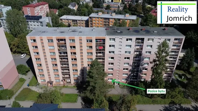 Prodej bytu 2+kk, Liberec, Na Žižkově, 42 m2
