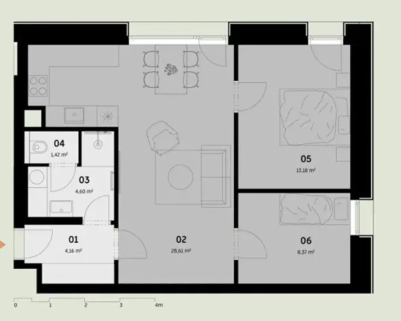 Prodej bytu 3+kk, Abertamy, Plešivecká, 64 m2