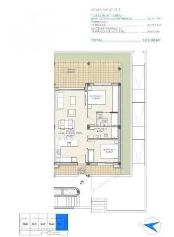 Prodej bytu 3+kk, Los Alcazares, Murcia, Španělsko, 70 m2