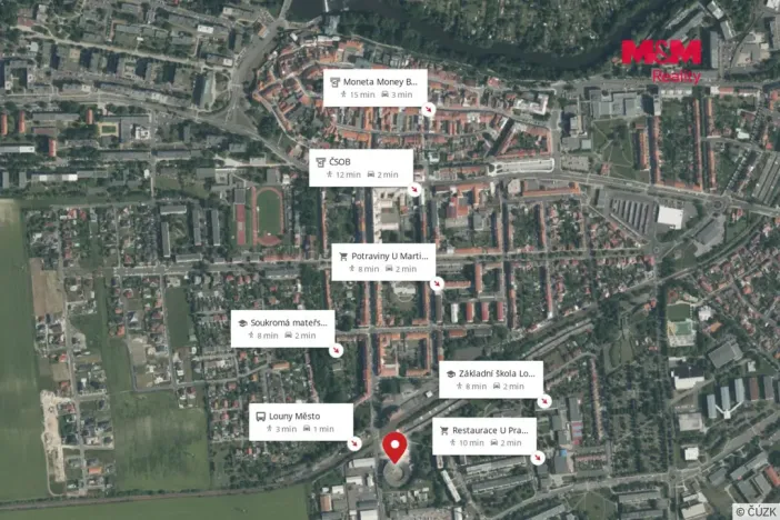 Pronájem skladu, Louny, Poděbradova, 235 m2