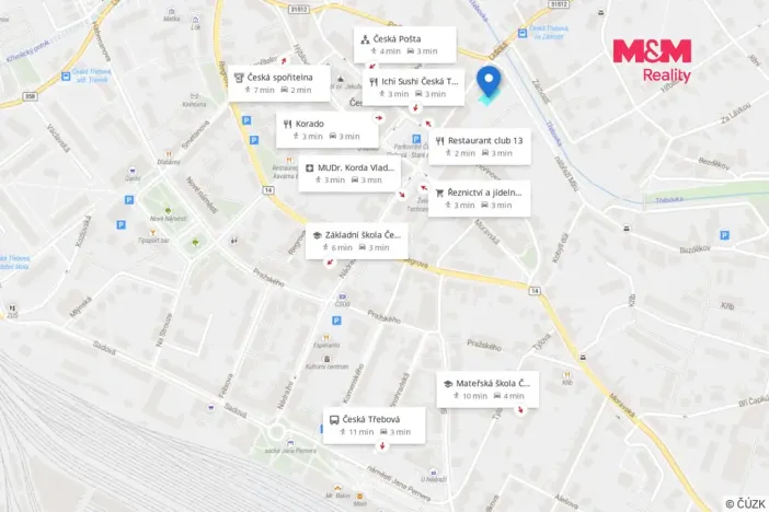 Prodej pozemku pro bydlení, Česká Třebová, 574 m2