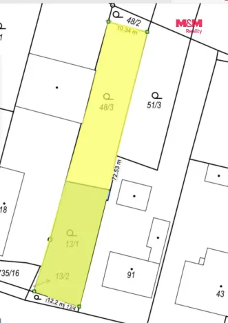 Prodej pozemku pro bydlení, Ostroměř - Nové Smrkovice, 785 m2