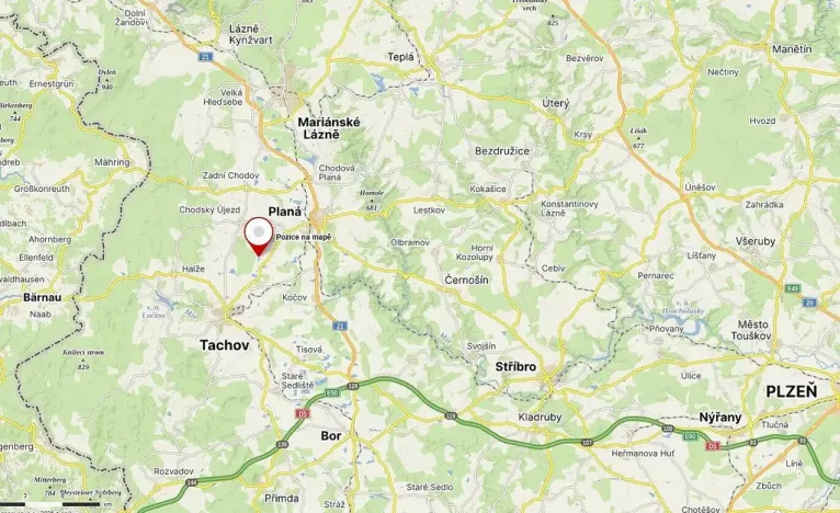 Prodej pozemku, Chodský Újezd - Nahý Újezdec, 2441 m2