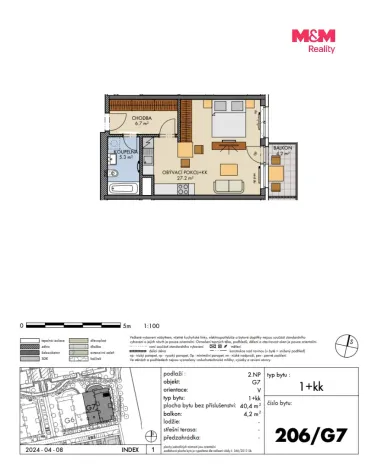 Prodej bytu 1+kk, Praha, Honzíkova, 40 m2