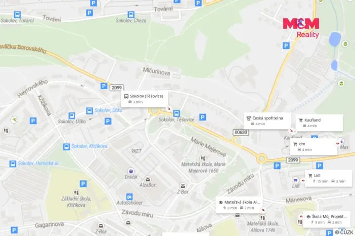 Prodej bytu 3+1, Sokolov, Slavíčkova, 84 m2