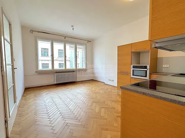 Pronájem bytu 2+kk, Praha - Holešovice, Dobrovského, 44 m2