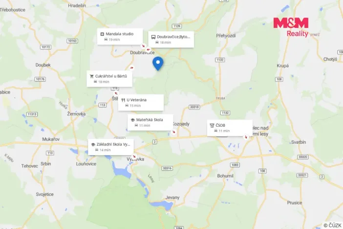 Prodej chaty, Doubravčice, 41 m2