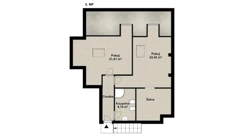 Prodej rodinného domu, Černolice, Ke dvoru, 375 m2