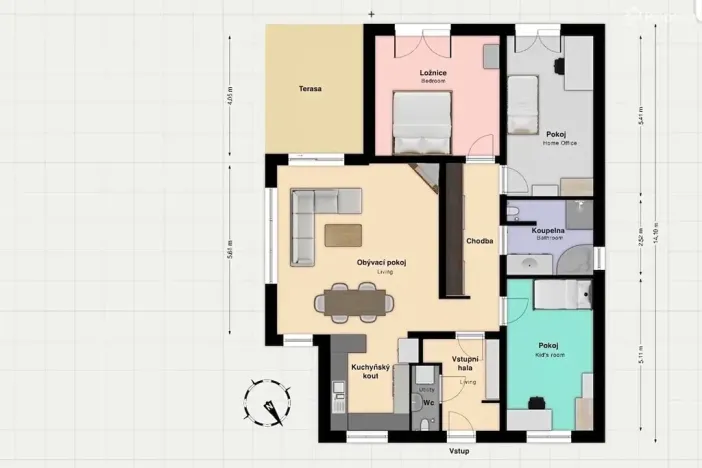 Prodej rodinného domu, Zbýšov, 113 m2