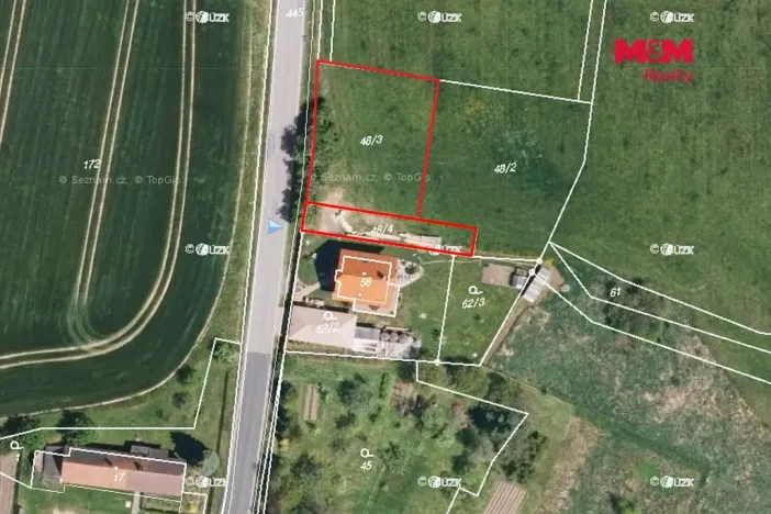 Prodej pozemku pro bydlení, Ledeč nad Sázavou - Vrbka, 795 m2
