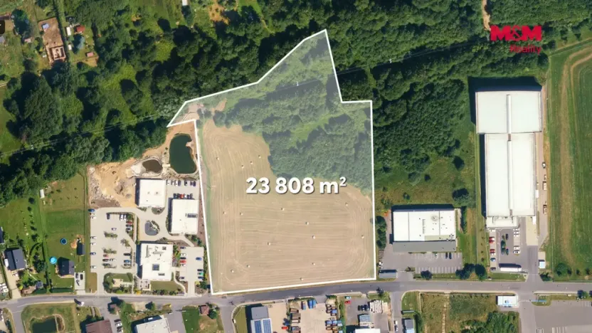 Prodej komerčního pozemku, Liberec, Ampérova, 23808 m2