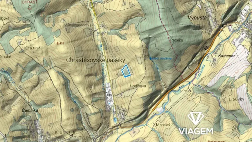 Prodej podílu pole, Vizovice, 5562 m2