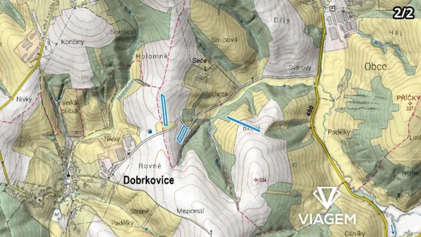 Prodej podílu pole, Kaňovice, 7242 m2