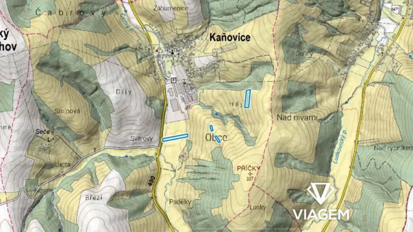 Prodej podílu pole, Kaňovice, 5590 m2