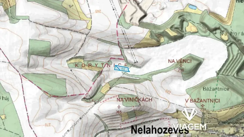 Prodej pole, Nelahozeves, 6061 m2