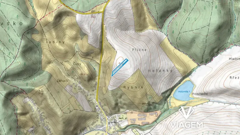 Prodej podílu pole, Pašovice, 659 m2