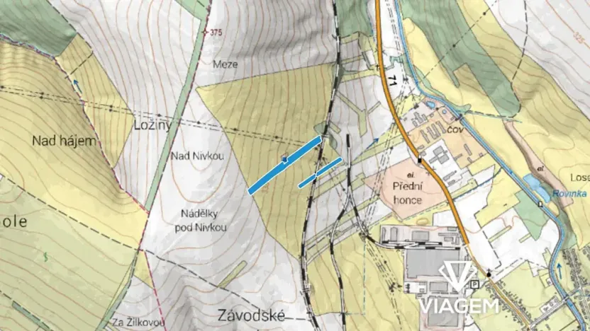 Prodej podílu pole, Velká nad Veličkou, 2844 m2