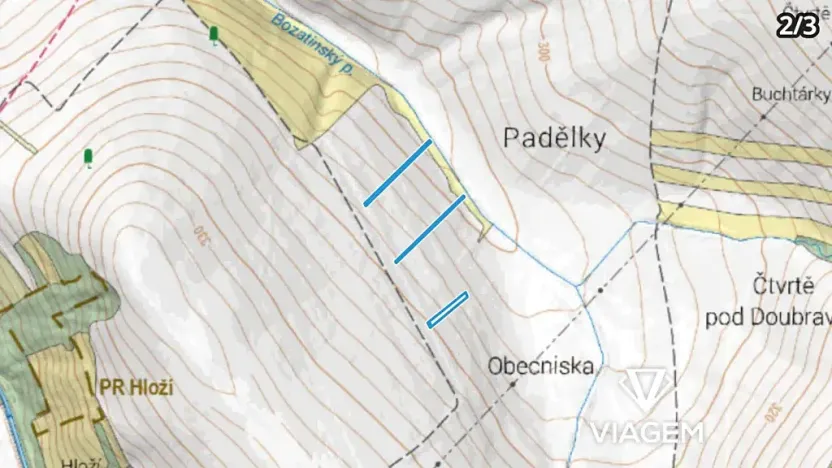 Prodej podílu pole, Velká nad Veličkou, 3359 m2
