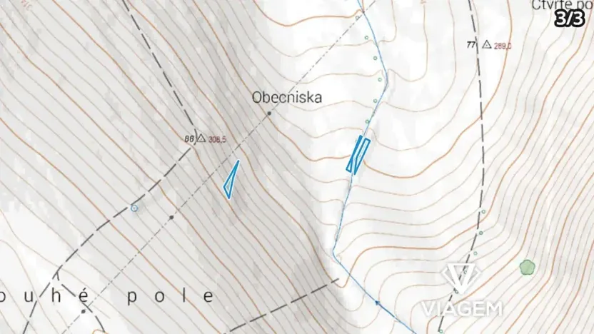 Prodej podílu pole, Velká nad Veličkou, 3359 m2
