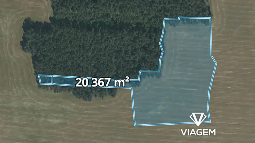 Prodej podílu pole, Slabčice, 5464 m2