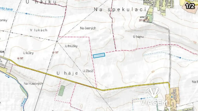 Prodej podílu pole, Kamenné Zboží, 1352 m2