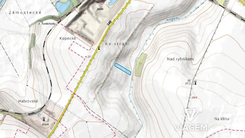 Prodej podílu pole, Úhřetice, 1540 m2