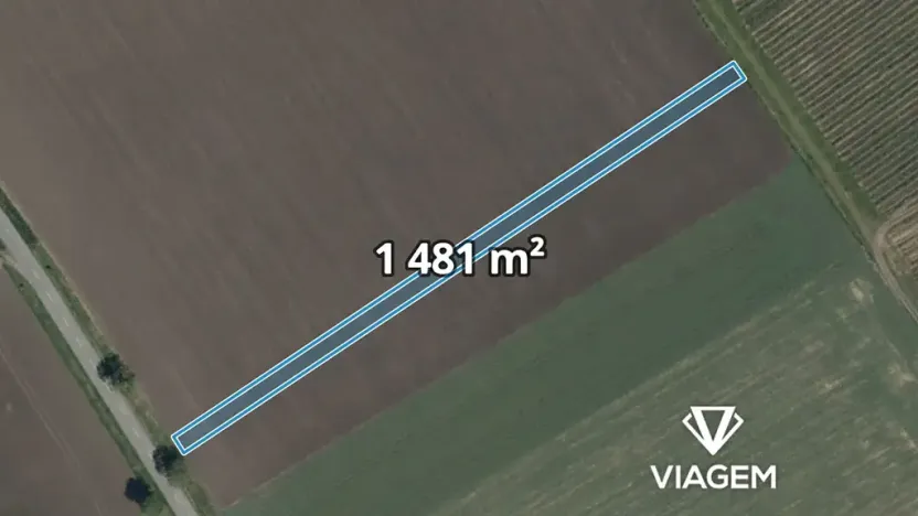 Prodej pole, Uherský Ostroh, 1481 m2